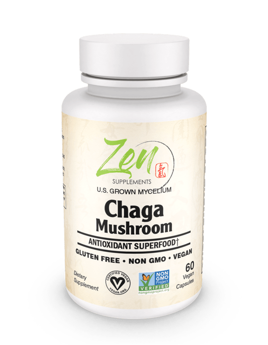 Organic Chaga Mushroom Supplement