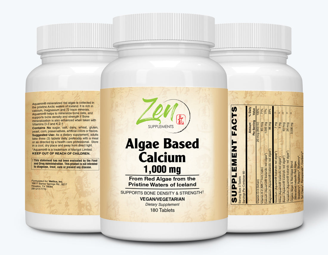 Why Algae-Based Calcium Is the Smart Choice for Vegans & Bone Health