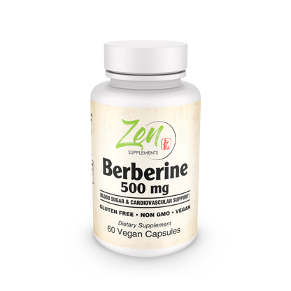 Berberine Supplements for Natural Blood Sugar Management and Clucose Control.