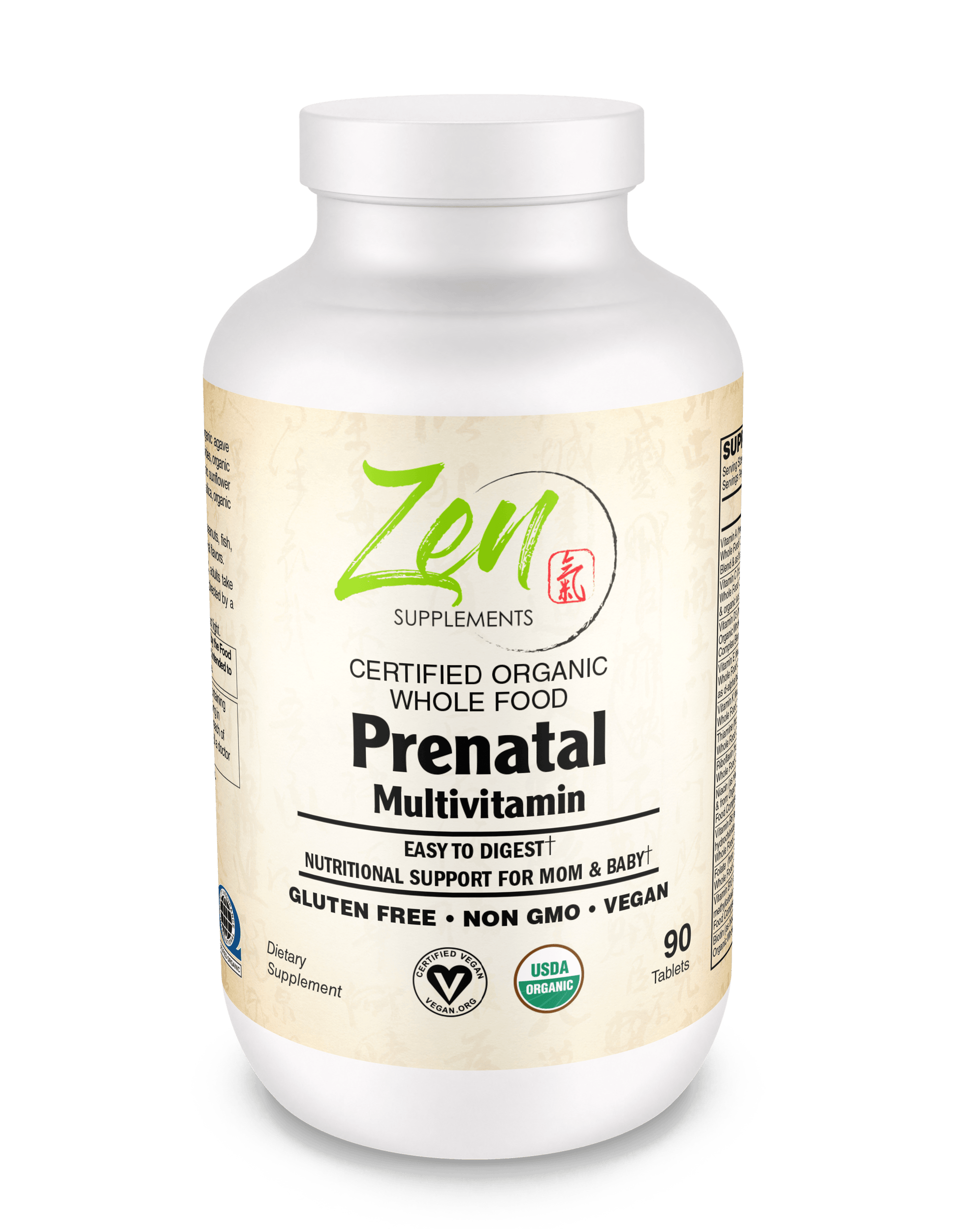 Organic Whole Food Prenatal Multivitamin 180 TAB