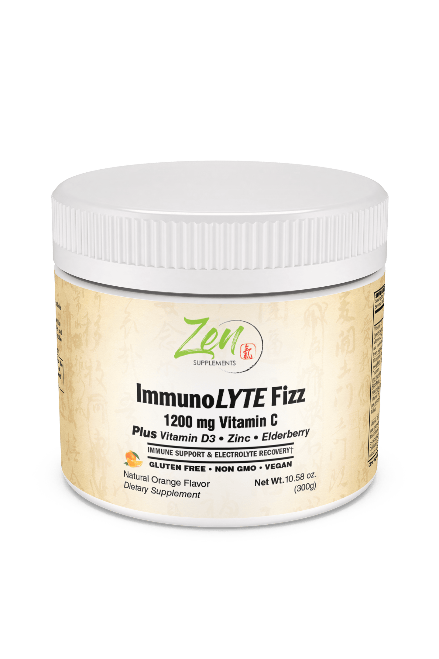 Immunolyte Fizz Powered Mix Immune Multivitamin Orange 300g