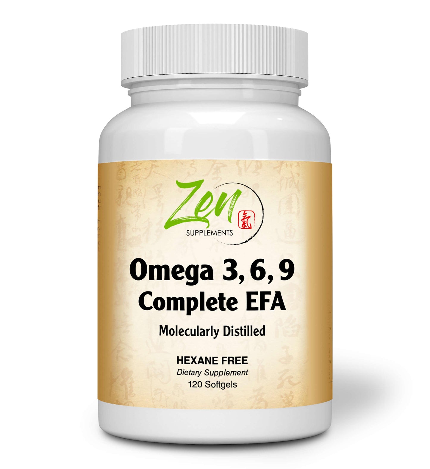 Omega 3-6-9 - From Deep Sea Fish, Flax Seed & Borage Oils - 120 Count