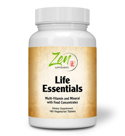 Life Essentials Multi-Vitamin - With Probiotics & Digestive Enzymes - 180 Tabs