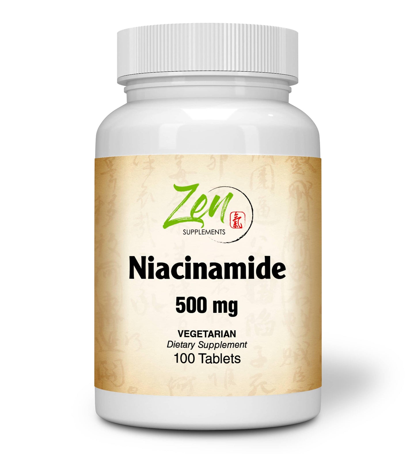 Niacinamide 500mg - With Vitamin B3 - 100 Tabs