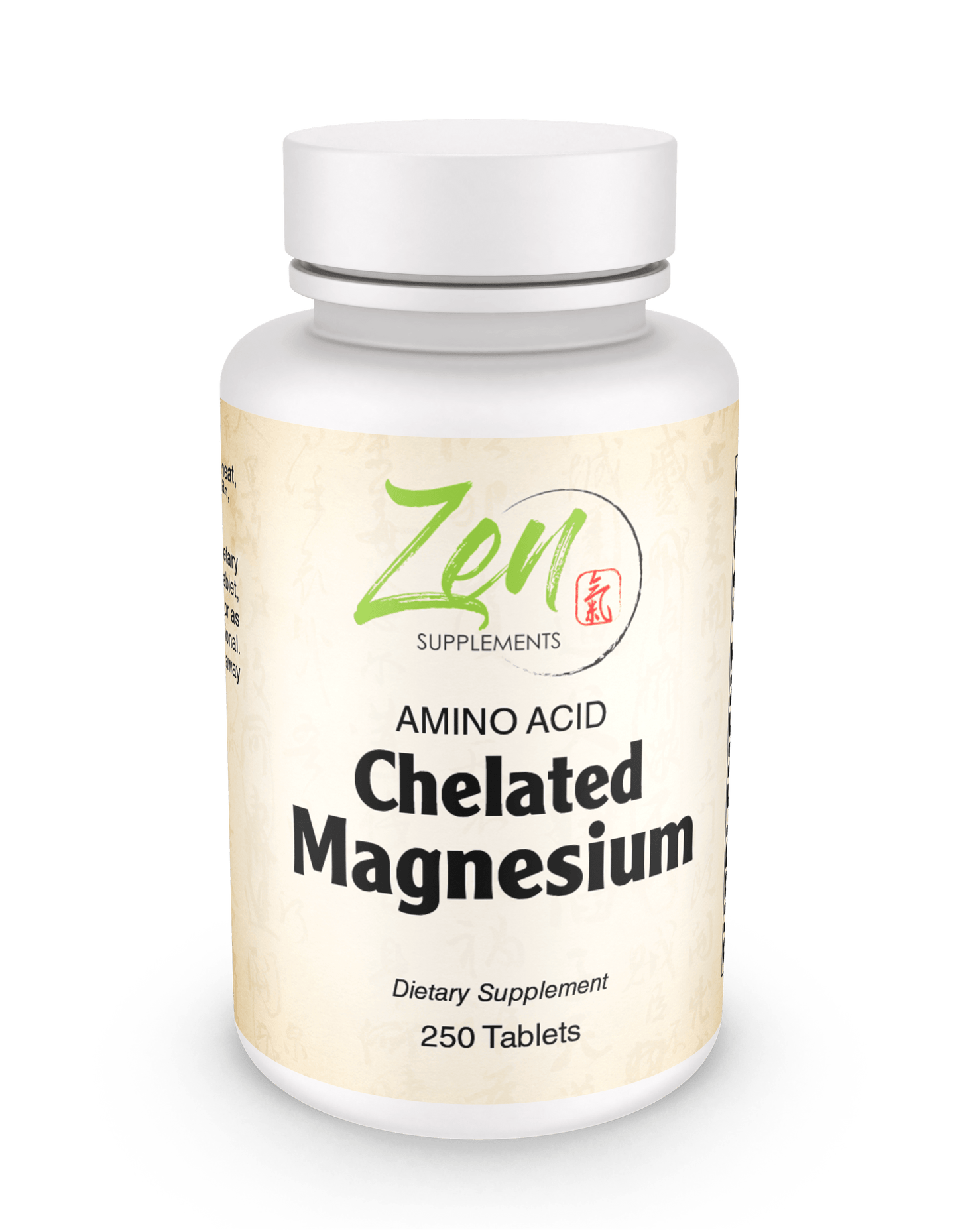 Magnesium Supplement (Amino Acid Chelated) 250 Tabs