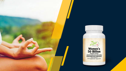 Women's 50 Billion Probiotic Formula - 30 Vegcaps