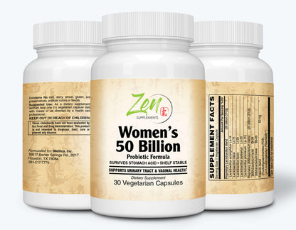 Women's 50 Billion Probiotic Formula - 30 Vegcaps