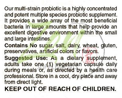 Suprema-Dophilus 5 Billion CFU 8 Strain Probiotic - 60 Caps