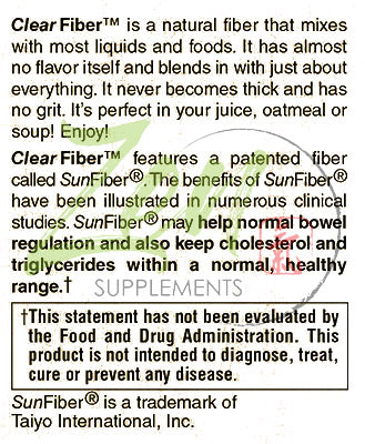 Clearfiber - 10oz Powder