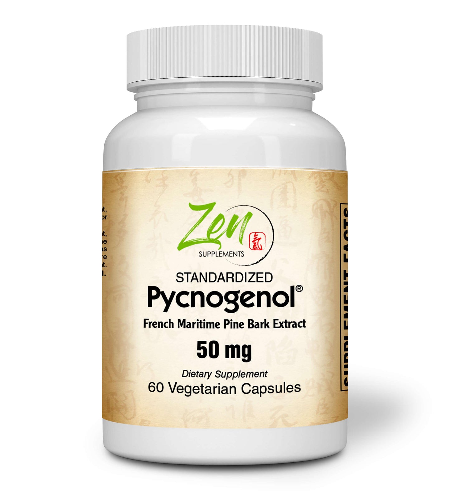 Pycnogenol Antioxidant 50mg - French Marine Pine Bark - 60 Vegcaps