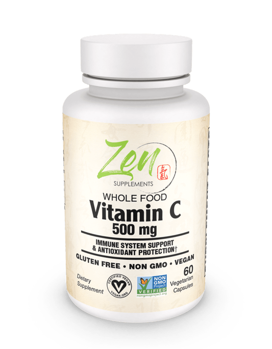 Whole Food Vitamin C 500 Mg 120 VCAP