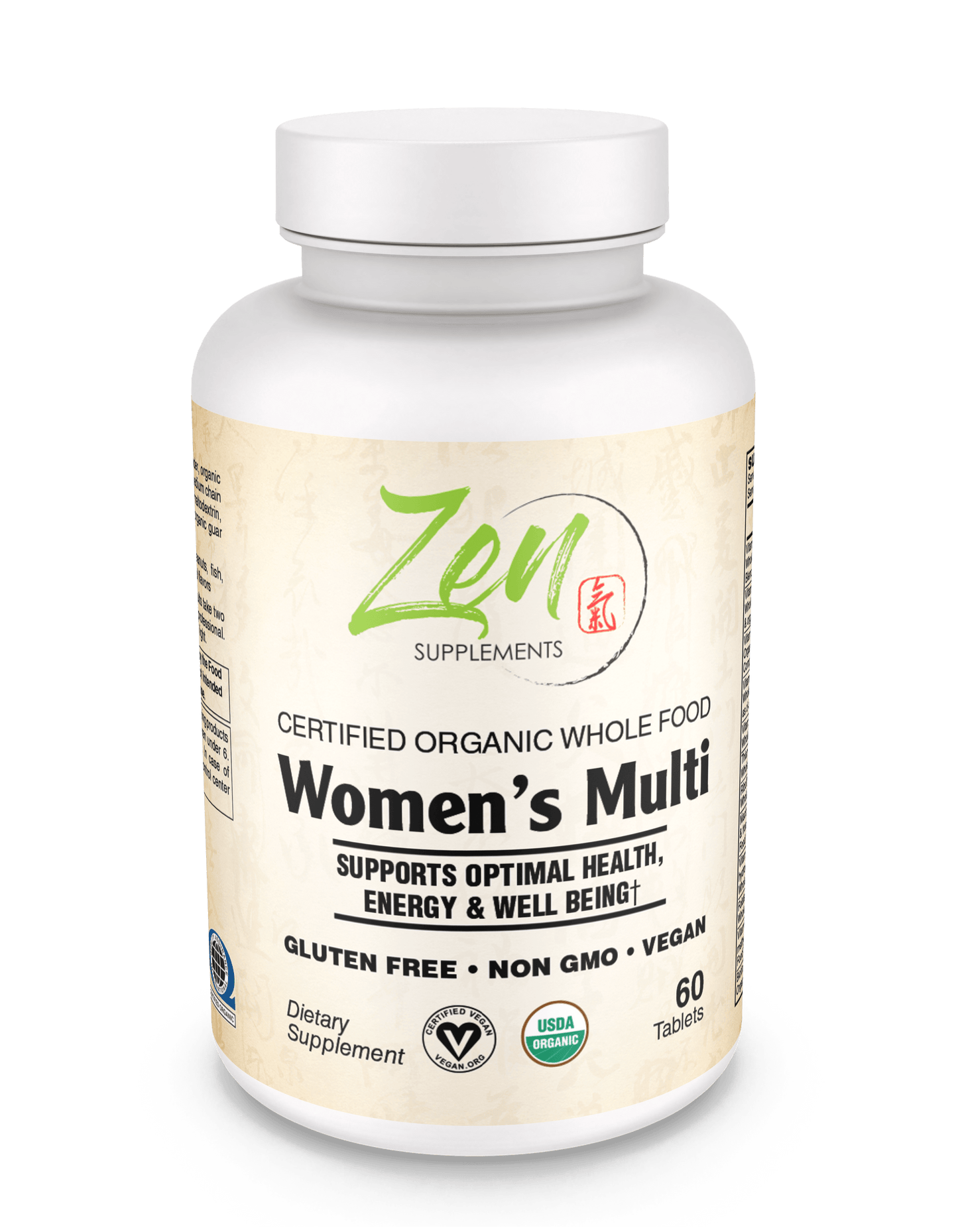 Organic Whole Food Women's Multi 60 TAB