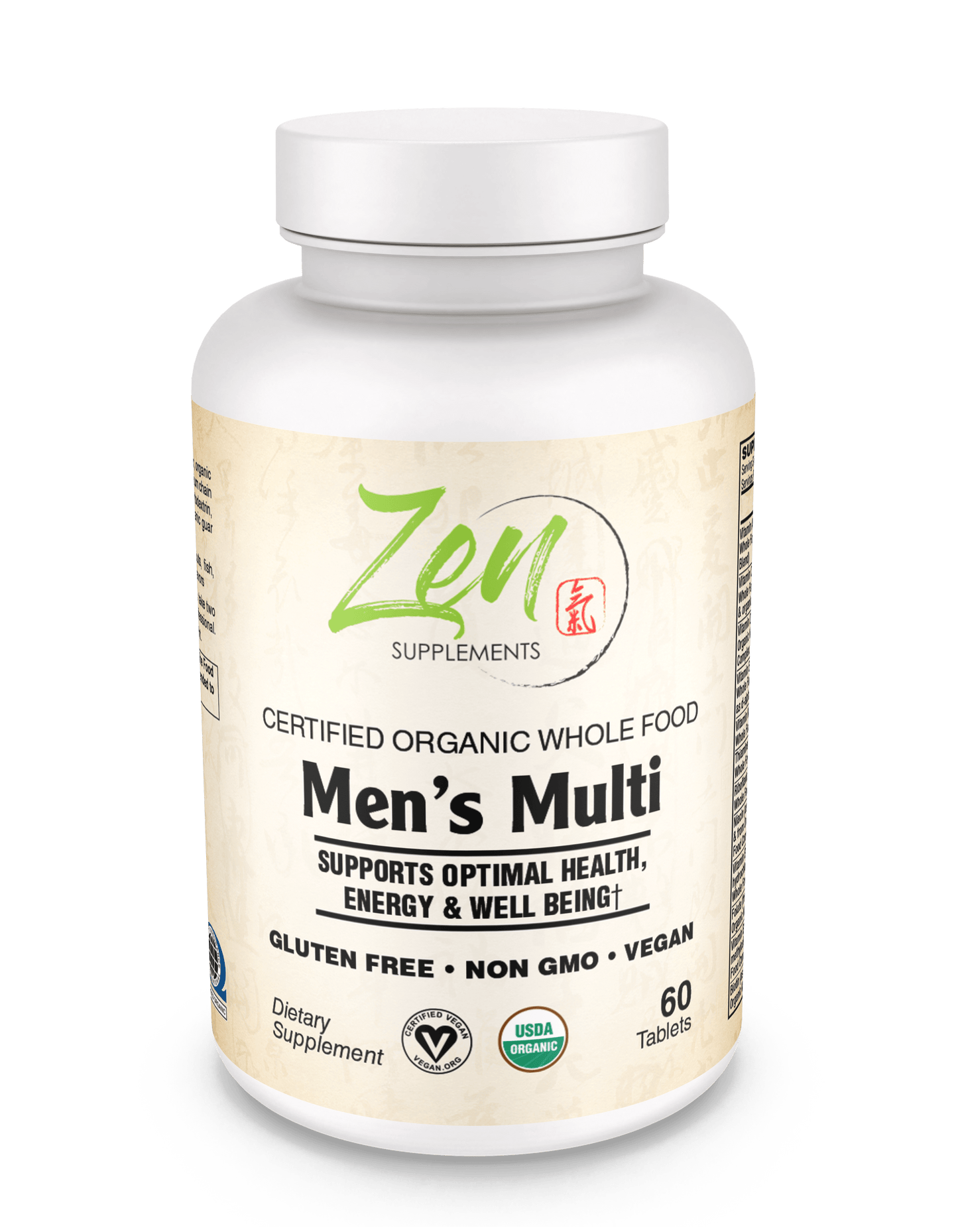 Organic Whole Food Men's Multivitamin 60 TAB