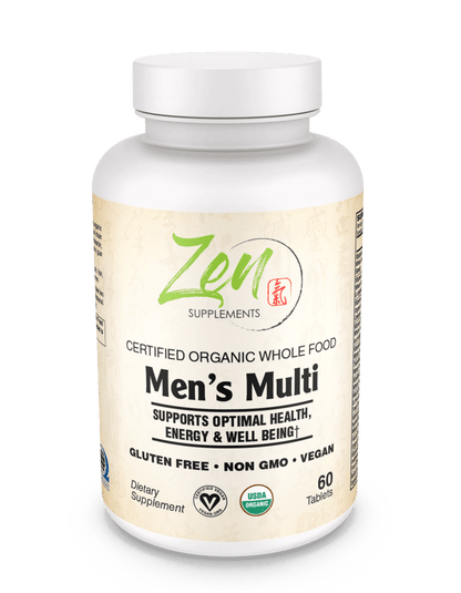 Organic Whole Food Men's Multivitamin 60 TAB