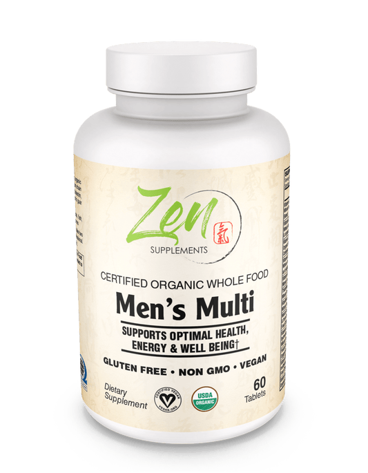 Organic Whole Food Men's Multivitamin 60 TAB