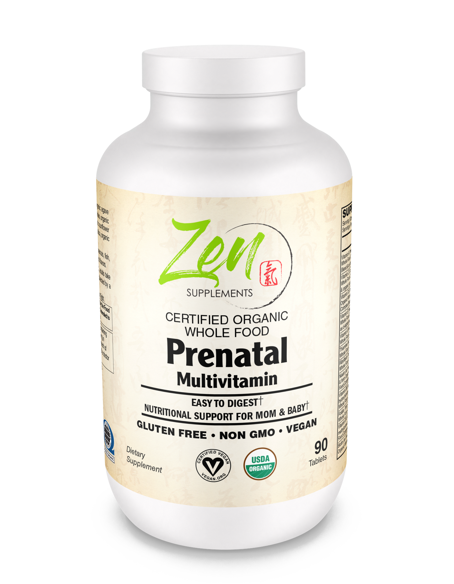 Organic Whole Food Prenatal Multivitamin 180 TAB