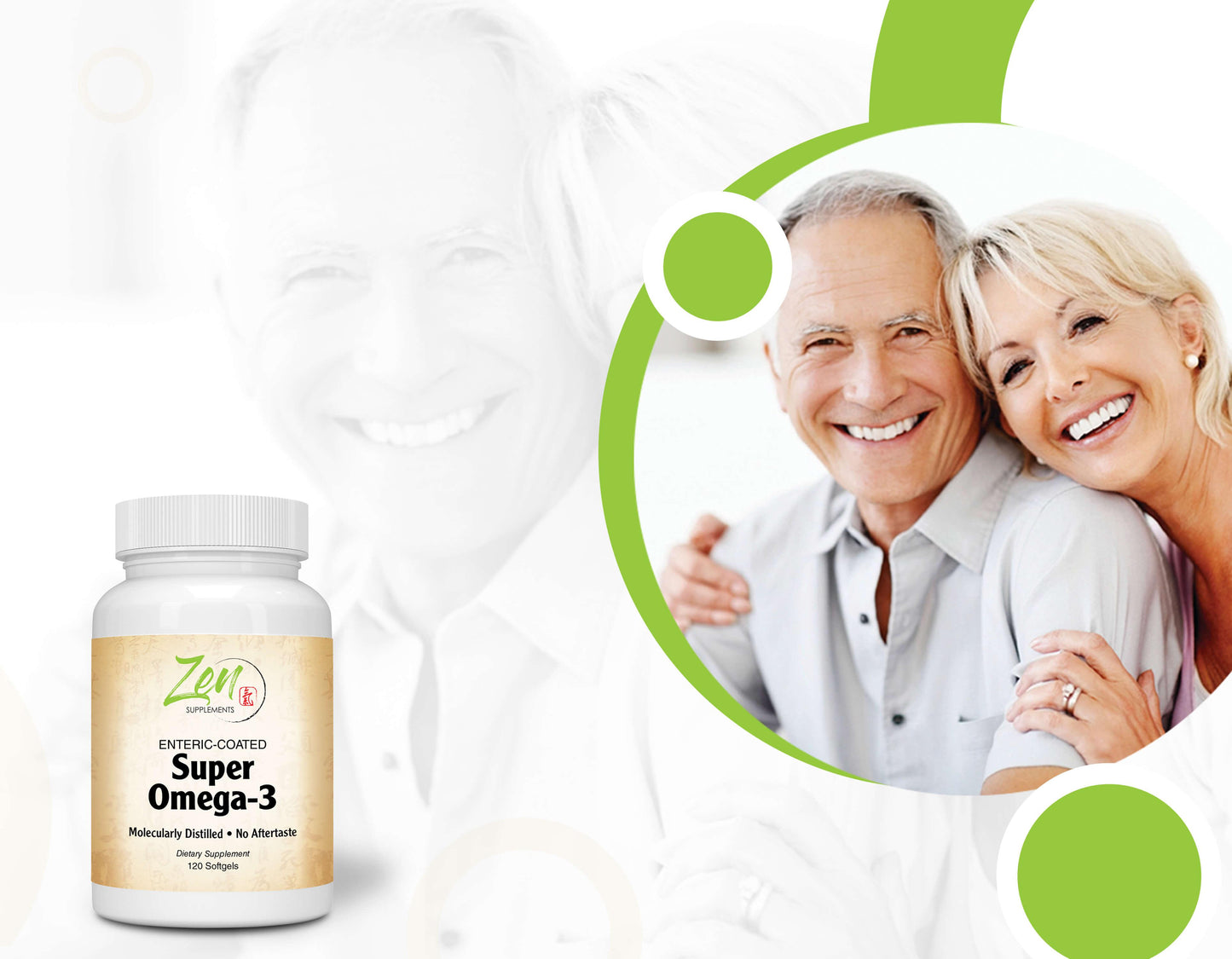 Super Omega-3 - With EPA & DHA - Enteric Coated - 120 Softgel