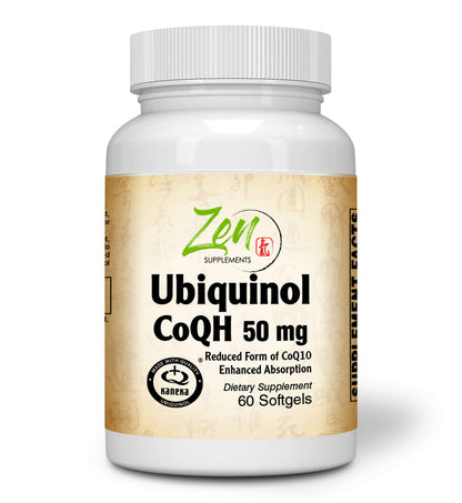 Ubiquinol CoQH 50mg - 60 Softgel