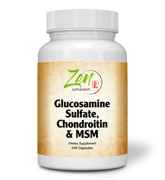 Glucosamine Sulfate Chondroitin & MSM - 240 Caps