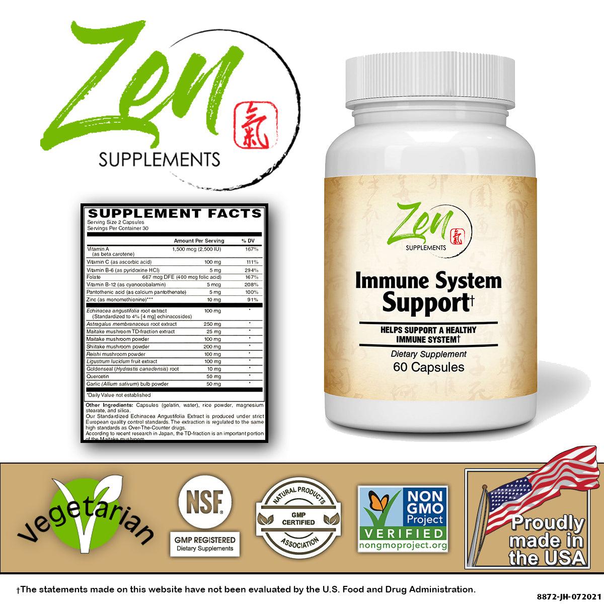 Immune System Support - 60 Caps