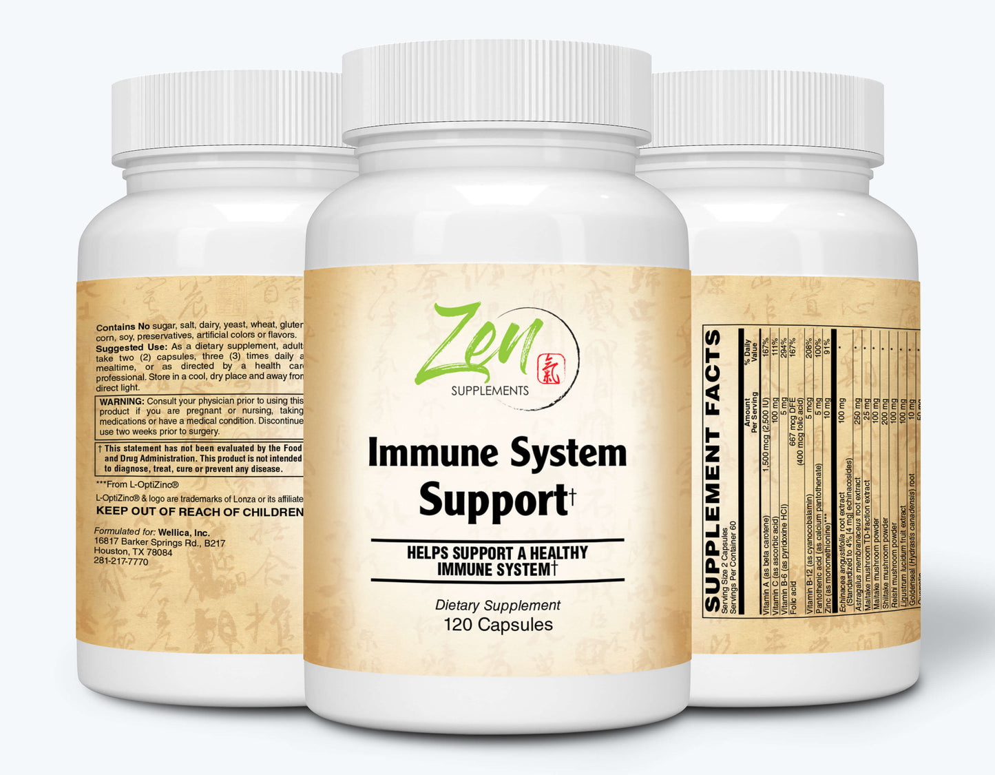 Immune System Support - 120 Caps