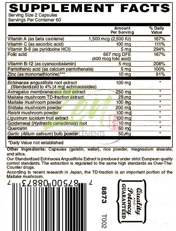 Immune System Support - 120 Caps