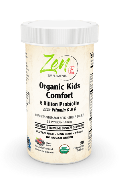 Organic Kids Comfort Chewable Berry 30 TAB