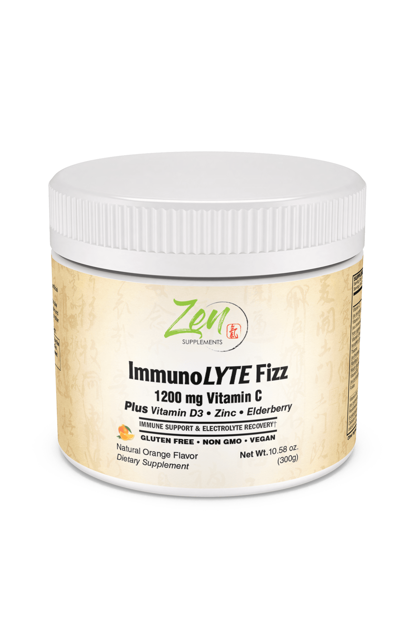 Immunolyte Fizz Powered Mix Immune Multivitamin Orange 300g