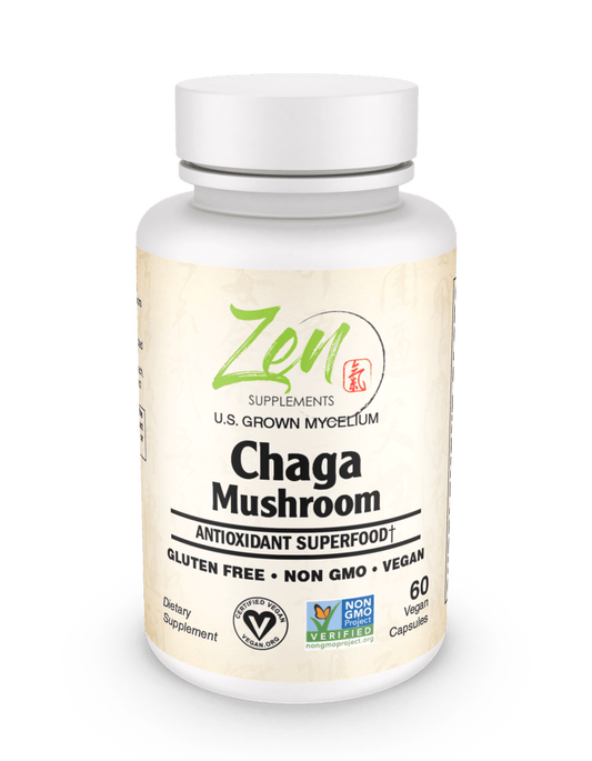 Organic Chaga Mushroom Supplement