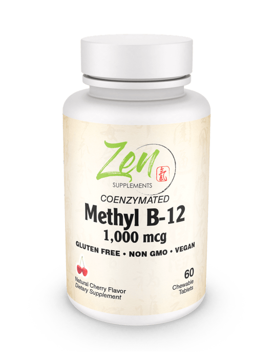 Coenzymated Methyl B-12 60 Chewable Tabs