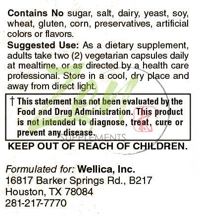 Adrenal Support Label