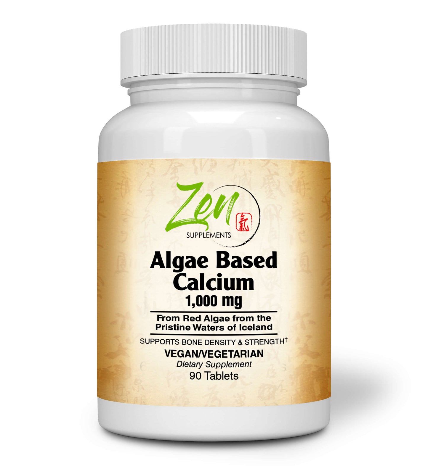Algae Based Calcium 1000mg Zen Supplements