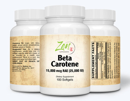 Beta-Carotene 25000IU - 100 Softgel