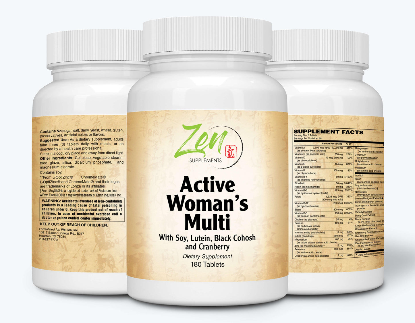 Active Woman’s Multi-Vitamin - 180 Tabs