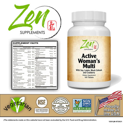 Active Woman’s Multi-Vitamin - 180 Tabs